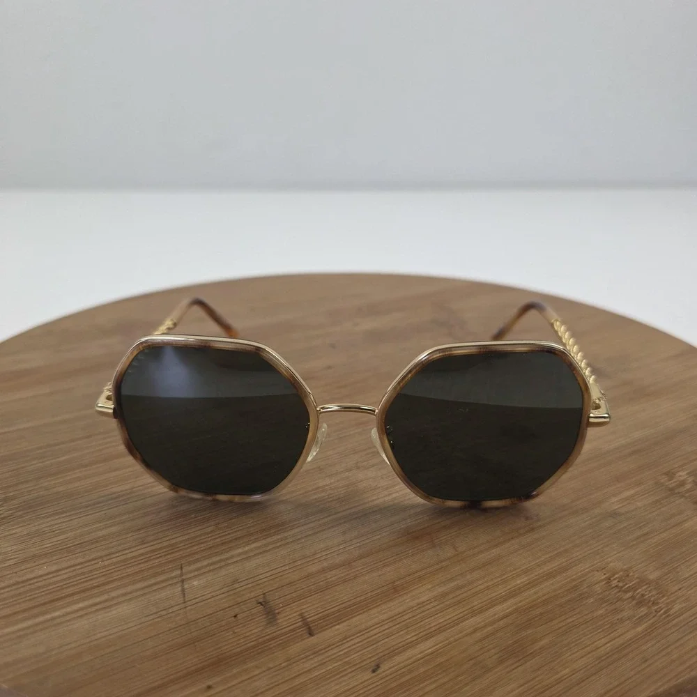 Tory Burch TY 6092 Sunglasses Womens 55-19-140 Gold Tortoise Frames Only